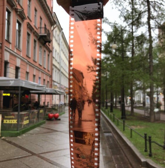 LDPE Film Roll Scrap Transparent