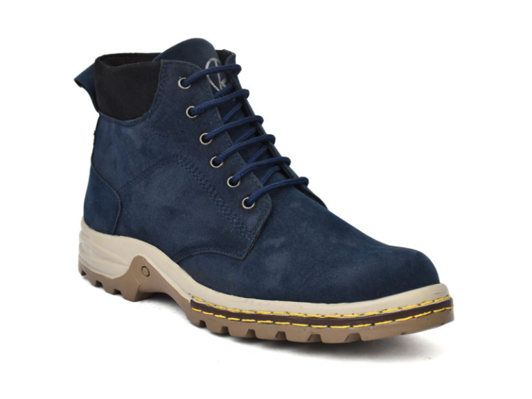 Berich BE-B00T-3-BLUE Steel Toe Suede Safety Shoe (Blue, S2)