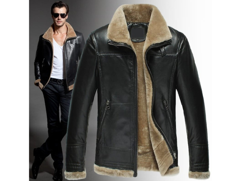 Men's Leather Fur Jackets