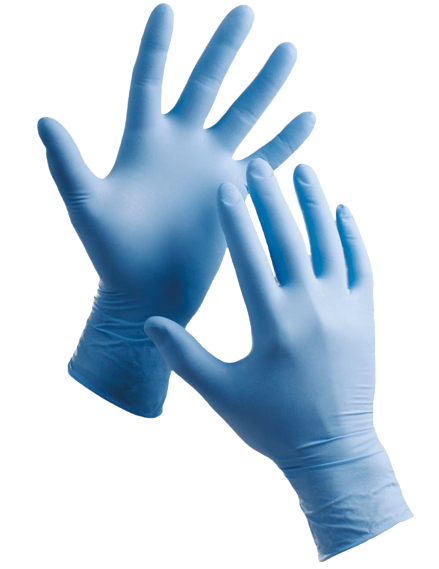 Latex Gloves Blue