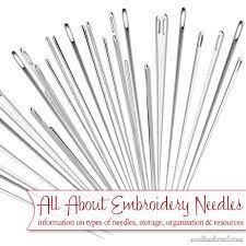 Embroidery Needles, Tools & Accessories